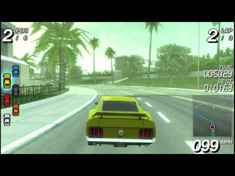 Ford Street Racing LA DUEL PSP - PPSSPP Gameplay