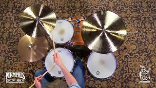 Video thumbnail for Zildjian 16" K Dark Thin Crash Cymbal - 1017g (K0902-1021418O) by Memphis Drum Shop