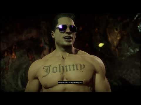 Mortal Kombat 11 Intro -  Noob Saibot will help Johnny Cage find his other pants