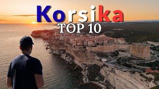 Die 10 SCHÖNSTEN ORTE auf Korsika 2025 - Travelguide/Reisetipps 4K