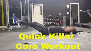 Online Personal Fitness Coach Leeds: How To Do a Quick Core Workout #1