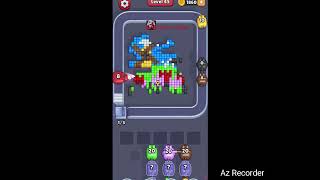 Pixel Flow level 45 Hard Walkthrough Solution