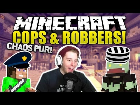 Minecraft COPS & ROBBERS - SO EIN CHAOS! | ungespielt
