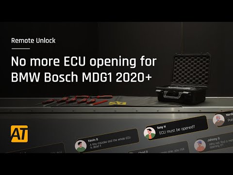 AT | Mail-in Unlock for BMW Bosch MDG1 2020+ now works without opening the ECU!