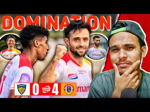 Scary East Bengal VS Chennaiyin FC (4-0) || Match Review 
