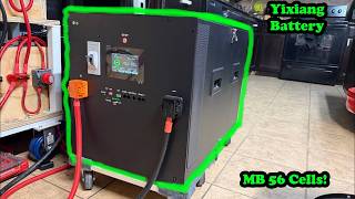 Off Grid Solar Power System Adding A Yixiang 628 AH 51.2 Volt Battery MB56 Cells
