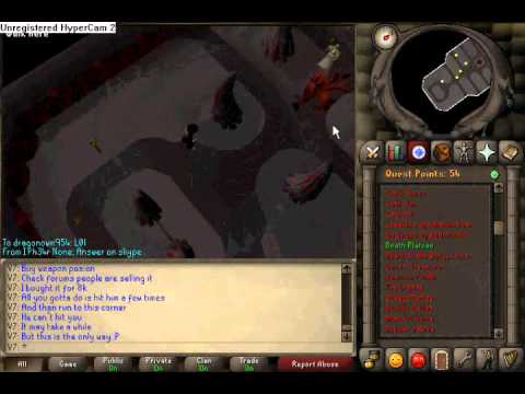 Shadow Of The Storm Pure Guide For Old School Runescape(2007 Server)