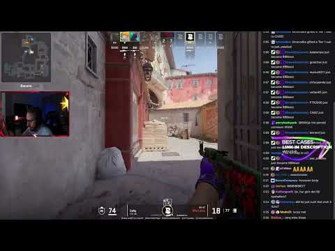 Cerq - 1vs4 clutch! (twitch reaction)