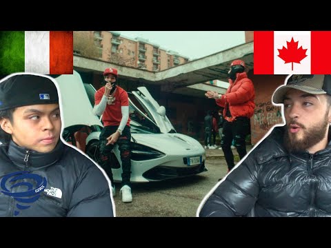 WE'RE BACK!!!!! CANADIANS REACT TO ITALIAN TRAP - Shiva - Alleluia feat Sfera Ebbasta Official video