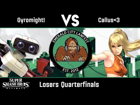Gyromight! (ROB) vs Callus (Zero Suit Samus) - Amateur Losers Quarterfinals - LANFEST Home Show 2024