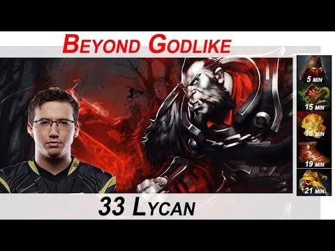 Dota 2 NiP.33 Beyond Godlike Lycan | Patch 7.21b | Pro Ranked Gameplay