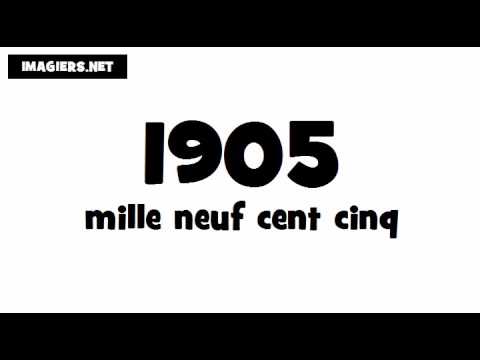 How to pronounce 1905 in French