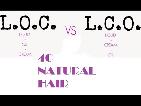LOC VS LCO WHAT IS BEST FOR 4C HAIR