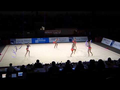TEAM GERMANY RIBBONS BALLS Thiais 2014 Finale