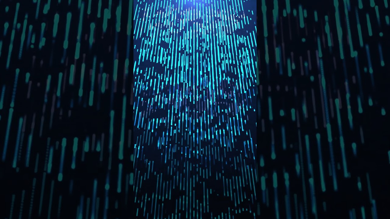 #digital #Abstract directional neon lines geometric line strips flowing loop #background 4K 3D.