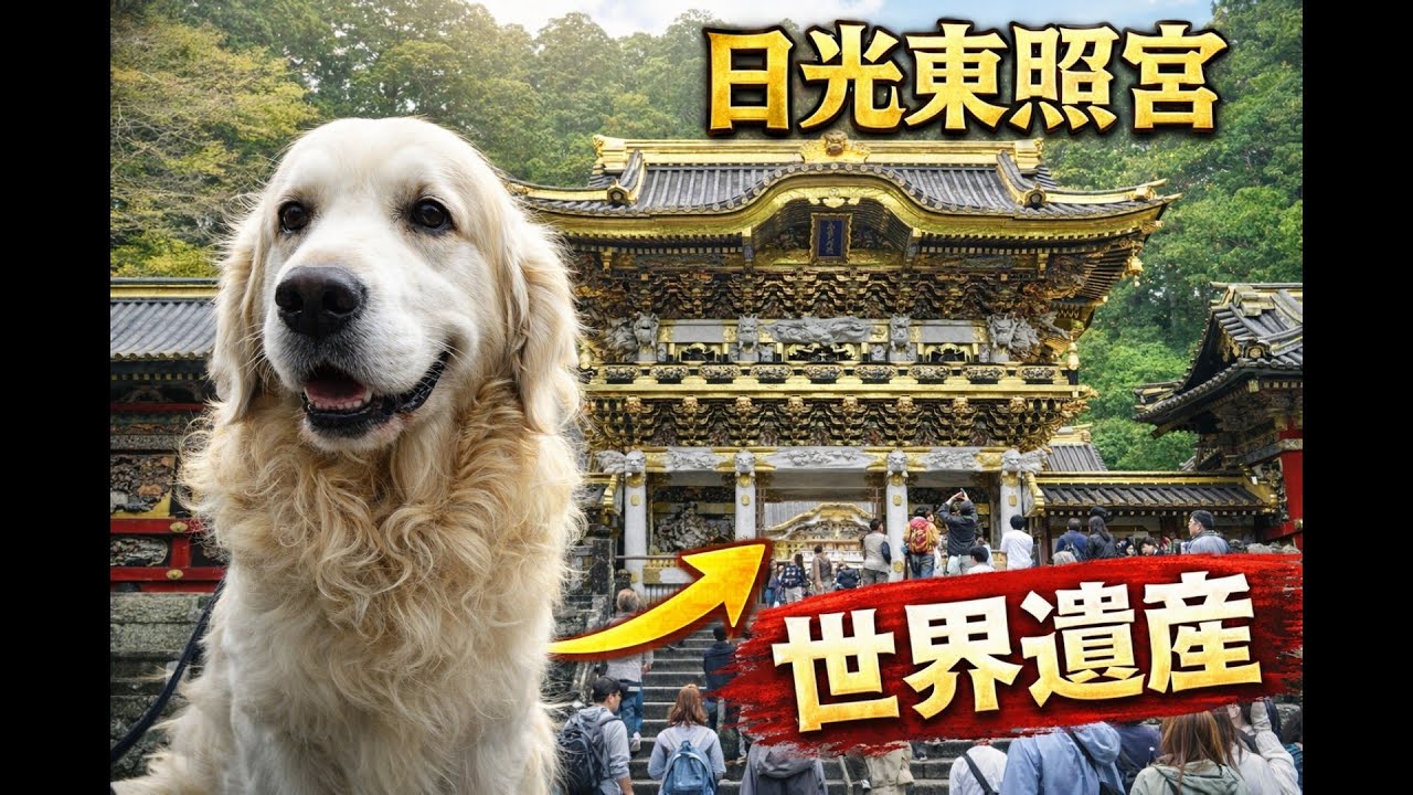 世界遺産「日光東照宮」でお守りを間違えてしまうが都合よく解釈する飼い主