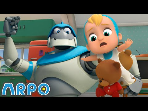 Walkies!! - ARPO The Robot | Kids Cartoons | Moonbug Kids
