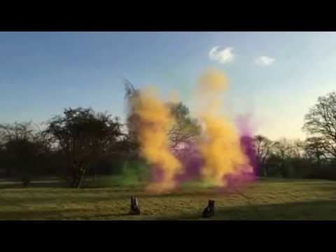 Coloured Smoke Cannons