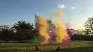 Coloured Smoke Cannons