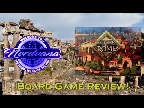 Foundations of Rome Kickstarter Deluxe Board Game Review