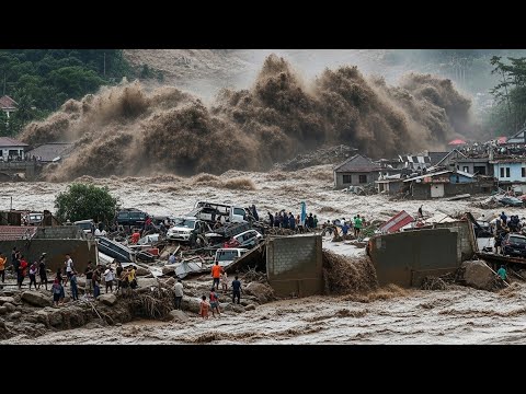 BANJIR BANDANG GUNUNG SLAMET! Purbalingga–Pemalang porak poranda diterjang air dan kayu
