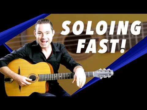 How To Solo When The Tempo Is Really Fast! - Gypsy Jazz Guitar Secrets