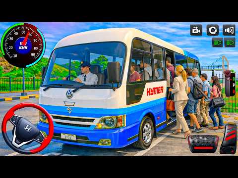 Van Simulator ZT Game: Ultra realistic Vietnam Mini bus simulator 2026 game - van android gameplay