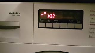 How to reset Bosch/Siemens washing machine (child lock)