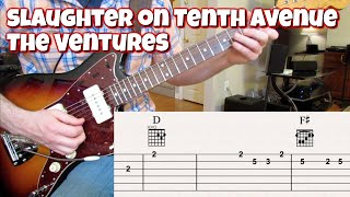 Slaughter on Tenth Avenue (Ventures cover with chords and tabs)