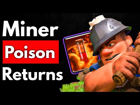Playing the GREATEST Miner Poison Deck in Clash Royale