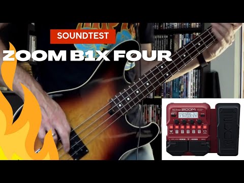 Zoom B1X Four Soundtest part I