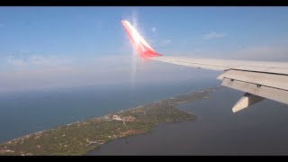 preview picture of video 'MAA-CMB Air India Express Boeing 737-800 landing at Bandaranaike Airport Colombo'