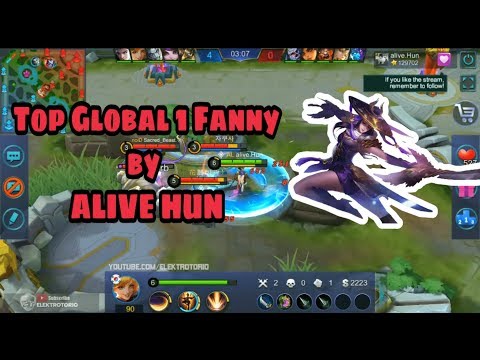 TOP 1 GLOBAL FANNY BY ALIVE.HUN. Mobile legends;bang bang