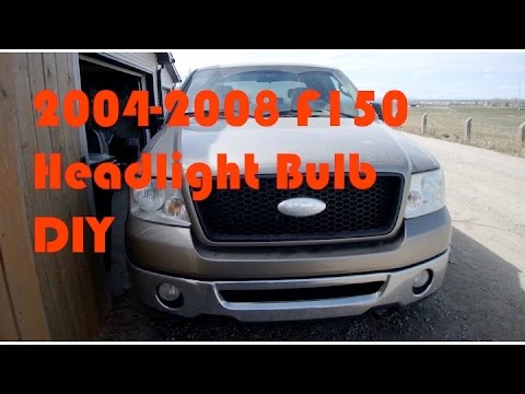 2004 - 2008 F150 How to Replace Headlight Bulb