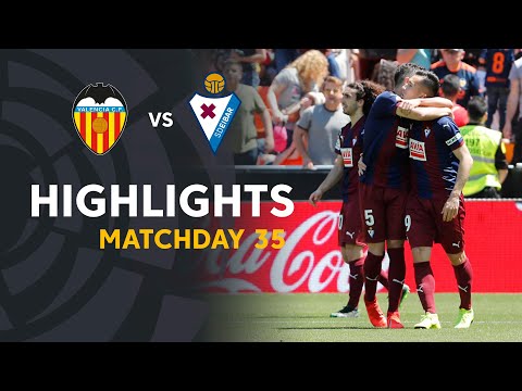 Highlights Valencia CF vs SD Eibar (0-1)
