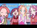Star Detective Precure OP Hand Drawn Vs Original Side Comparison
