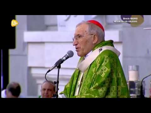 Homilía del cardenal Rouco Varela con los colegios en la Misión Madrid