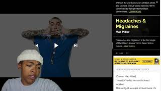 Mac Miller - Headaches &amp; Migraines ft. Dave East Reaction!
