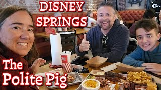 The Polite Pig Disney Springs! Full Review And Reaction!