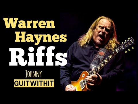 Allman Brothers featuring Warren Haynes-Guitar Riffs