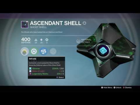Destiny Crota's End (challenge mode) Ascendant shell