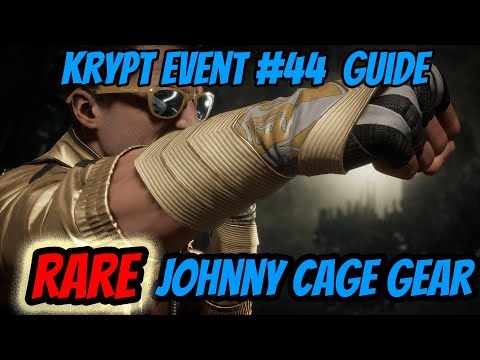 MK11 - Krypt Event #44 (RARE) Johnny Cage Gear! - Guide (Ends 10AM CST)