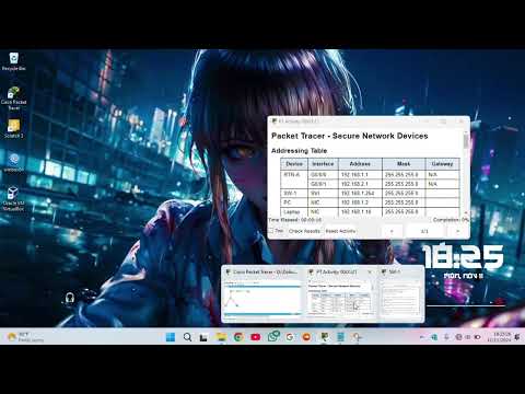 16.5.1 Packet Tracer - Secure Network Devices