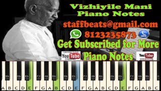 Download lagu Vizhiyile Piano Notes Music Sheet Midi File... mp3