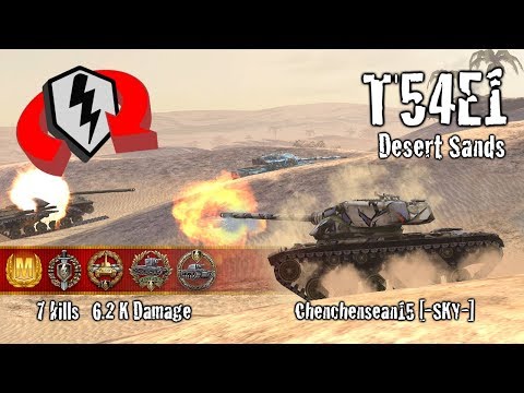 WoT Blitz T54E1 - 7 Kills 6,2k Damage Replay