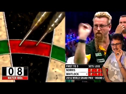 Simon Whitlock 16 Perfect Darts to Win - 2016 PDC World Grand Prix | f31ix react