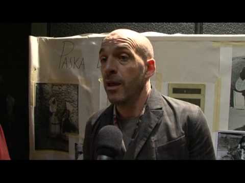 Interview with Antonio Marras at the Antonio Marras Fashion Show in Milan