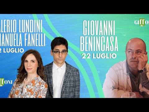 #Giffoni50Plus -  22 luglio 2021 - Valerio Lundini, Emanuela Fanelli, Giovanni Benincasa