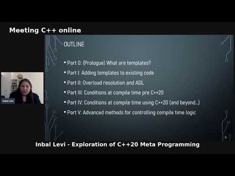 Inbal Levi   Exploration of C++20 Meta Programming