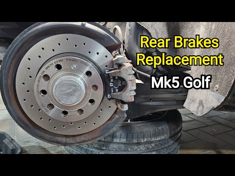 Rear Brakes Replacement | VW Golf MK5
